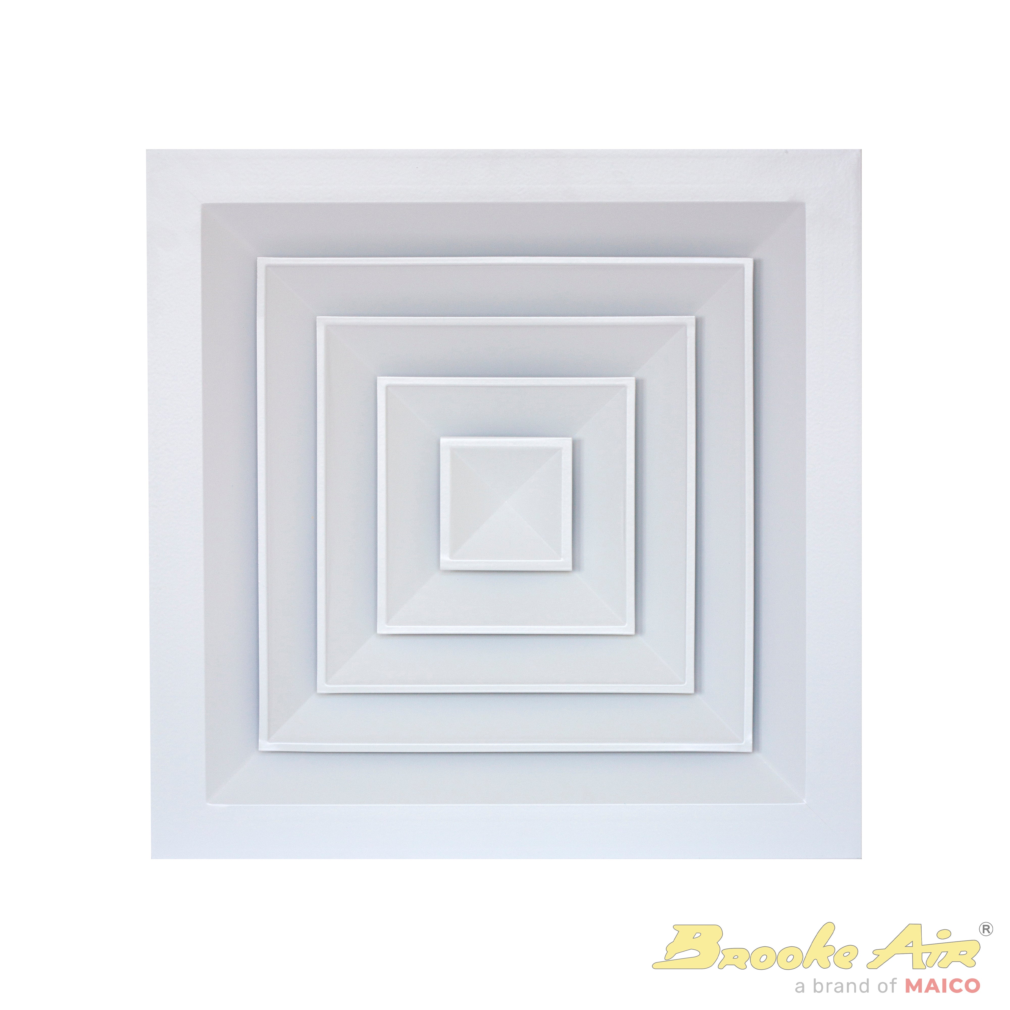 Ceiling Diffuser 4 Ways Ceiling Air Diffuser CS400 GRADA