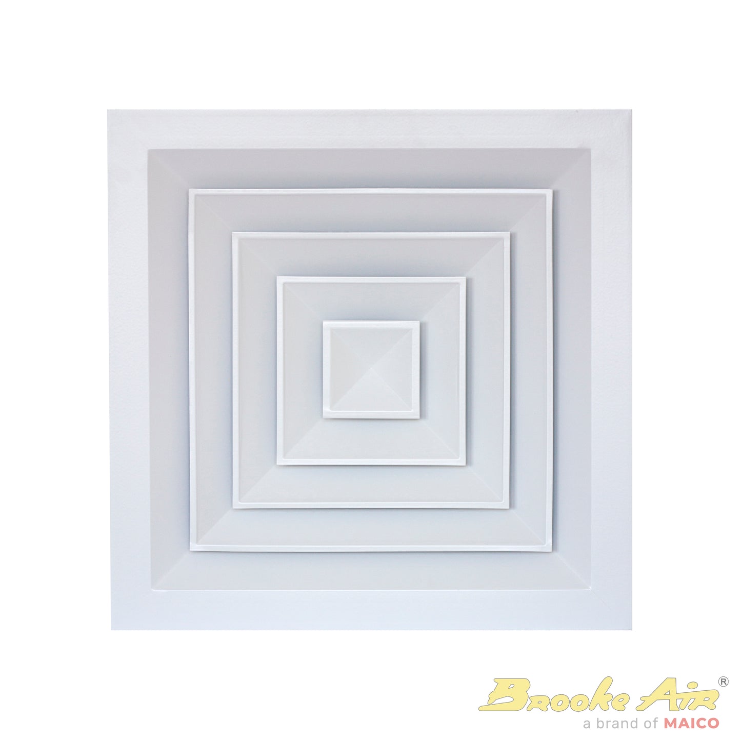 4-Way Ceiling Diffuser – White