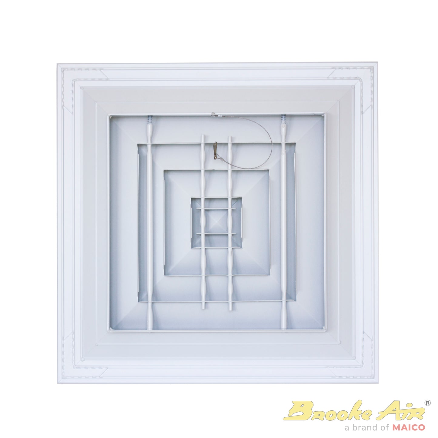 4-Way Ceiling Diffuser – White